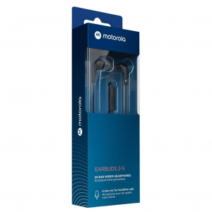 Motorola , F&uuml;lhallgat&oacute; Mikrofonnal, Fekete (33709832)