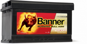 Banner Running Bull AGM Akkumul&aacute;tor - 80Ah - J+ (3058001)