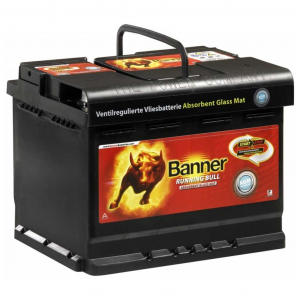 Banner , Running Bull, AGM Akkumul&aacute;tor, 60AH 640A J+ (3056001)