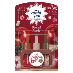 AmbiPur 3Volution elektromos l&eacute;gfriss&iacute;tő ut&aacute;nt&ouml;ltő Spiced Apple 20 ml (8001090811394)