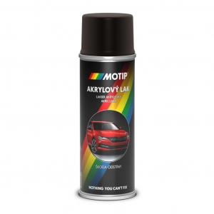 MOTIP Skoda Akril Lakk Matt Fekete 200 ml (30AC0199)