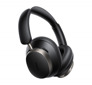 UGREEN HP206 STUDIO PRO bluetooth fejhallgat&oacute; SZTEREO (v6.0, mikrofon, ak&iacute;tv zajszűrő, 3.5mm jack aljzat) FEKETE (55687)