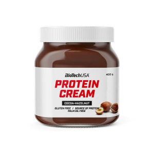BIOTECH USA Kakaó-mogyorókrém,  "Protein Cream", 400 g (KHEBIOUSA98)