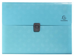 Exacompta Harmonikamappa, A4, PP, 13 rekeszes,  "Pop`NCo", ci&aacute;nk&eacute;k (EX55299E)