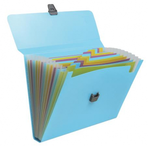 Exacompta Harmonikamappa, A4, PP, 13 rekeszes,  "Pop`NCo", ci&aacute;nk&eacute;k (EX55299E)