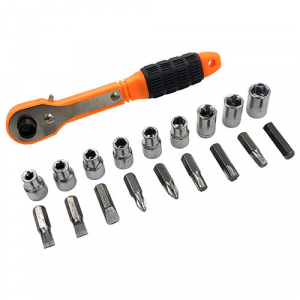 Szersz&aacute;mk&eacute;szlet 19 db-os Racsnis (18JL1009)