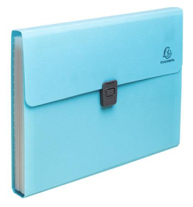 Exacompta Harmonikamappa, A4, PP, 13 rekeszes,  "Pop`NCo", ci&aacute;nk&eacute;k (EX55299E)