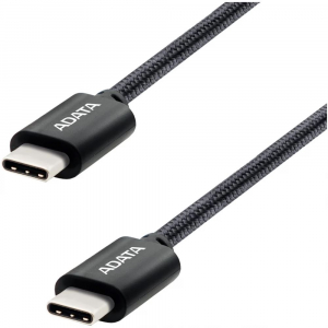 ADATA USB-C k&aacute;bel 1m fekete (CACC-100PN-BK)