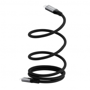 ADATA m&aacute;gneses USB-C k&aacute;bel 1m fekete (CACCU3-100W-100AN-BK)