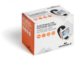 Durable Azonos&iacute;t&oacute;k&aacute;rtya tart&oacute;, 1db k&aacute;rty&aacute;hoz, karra r&ouml;gz&iacute;thető, , &aacute;ttetsző (DB841419)