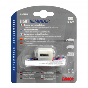 Lampa , F&eacute;nysz&oacute;r&oacute; eml&eacute;keztető riaszt&oacute; 6-12V (0174212)