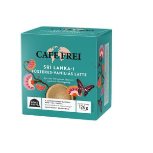 Cafe Frei K&aacute;v&eacute;kapszula, Dolce Gusto kompatibilis, 9 db,  "Sr&iacute; Lanka-i fűszeres-van&iacute;li&aacute;s latte" (KHK954)