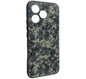 Szilikon telefonv&eacute;dő (&uuml;t&eacute;s&aacute;ll&oacute;s&aacute;g, kamerav&eacute;dő, terep minta) S&Ouml;T&Eacute;TZ&Ouml;LD Honor 400 Lite "Gigapack csomagol&aacute;s" (GP-172477)