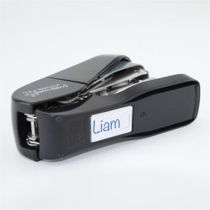 RAPESCO Tűzőg&eacute;p, 24/6, 35 lap, k&ouml;nny&iacute;tett tűz&eacute;s, antibakteri&aacute;lis,  "ECO Less Effort", fekete (IR1688)