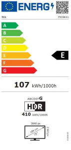 TCL 75C9K 75" 4K UHD Smart QD-Mini LED TV