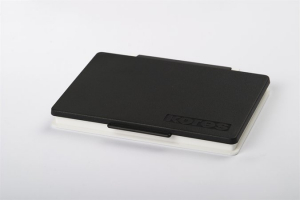 Kores B&eacute;lyegzőp&aacute;rna, 110x70 mm,  "Stampo", z&ouml;ld (IK71571)