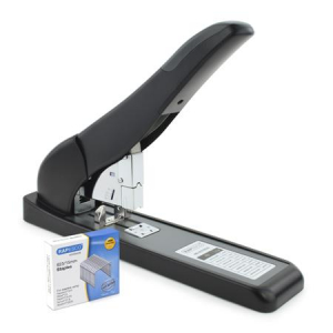 RAPESCO Tűzőg&eacute;p, nagyteljes&iacute;tm&eacute;nyű, 923/10-24, 210 lap,  "ECO HD-210", fekete (IR1551)