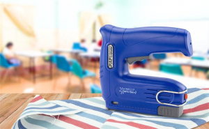 RAPESCO Tűzőpisztoly, vezet&eacute;k n&eacute;lk&uuml;li, elektromos, USB,  Germ-Savvy "T12-USB", k&eacute;k (IR1634)