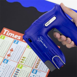 RAPESCO Tűzőpisztoly, vezet&eacute;k n&eacute;lk&uuml;li, elektromos, USB,  Germ-Savvy "T12-USB", k&eacute;k (IR1634)