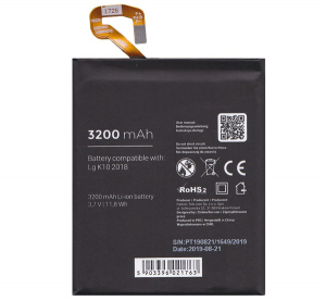 Akku 3200mAh LI-ION (BL-T36 kompatibilis) LG K11 K425 (K10 2018) "Gigapack csomagol&aacute;s" (GP-90511)