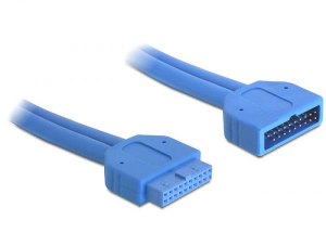 Delock DL82943 USB 3.0 pin fejes hosszabbító kábel apa / anya