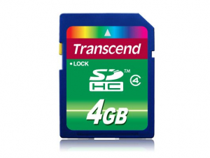 4GB SDHC Transcend CL4 (TS4GSDHC4)