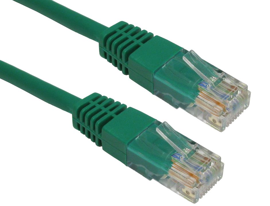 V7  UTP CAT5.E patch kábel 2m zöld (V7E3C5U-02M-GRS)