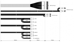 Akyga 600W Basic tápegység OEM (AK-B1-600)