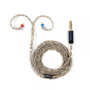 FiiO LS-4.4A ez&uuml;st&ouml;z&ouml;tt r&eacute;z k&aacute;bel 2 pin 120cm