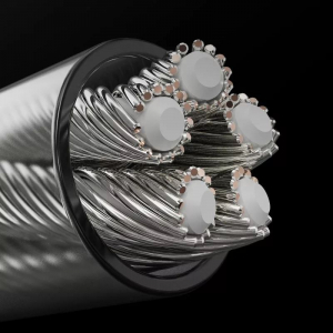 FiiO LS-4.4A ez&uuml;st&ouml;z&ouml;tt r&eacute;z k&aacute;bel 2 pin 120cm