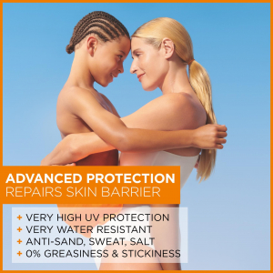 Garnier Ambre Solaire Sensitive Advanced Mist SPF 50+ 150ml Fényvédő spray arcra