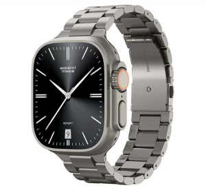 Spigen MODERN FIT p&oacute;tsz&iacute;j (egyedi m&eacute;ret, nagy, f&eacute;m) TIT&Aacute;NSZ&Uuml;RKE Apple Watch Series 5 44mm / Watch Series 4 44mm / Watch Series 3 42mm (AMP09105)