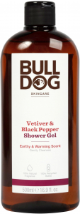 BULLDOG Vetiver and Black Pepper 500ml