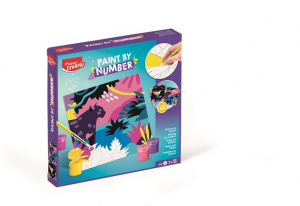 Maped Sz&aacute;mfestő k&eacute;szlet,,  "Paint by number",leop&aacute;rd &eacute;s mad&aacute;r (IMAC907086)