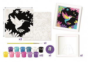 Maped Sz&aacute;mfestő k&eacute;szlet,,  "Paint by number",leop&aacute;rd &eacute;s mad&aacute;r (IMAC907086)