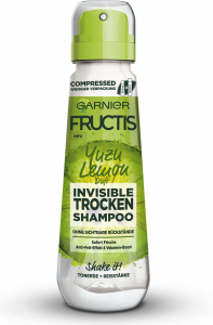 Garnier Fructis Láthatatlan száraz sampon yuzu citrom illattal 100 ml szárazsampon - zsíros hajra