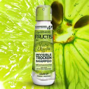 Garnier Fructis Láthatatlan száraz sampon yuzu citrom illattal 100 ml szárazsampon - zsíros hajra