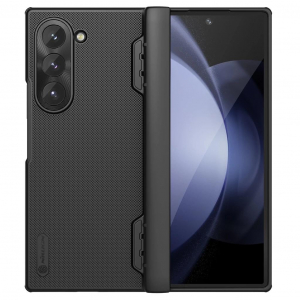 Nillkin Super Frosted FOLD m&aacute;gneses h&aacute;ts&oacute; tok Samsung Galaxy Z Fold 6 k&eacute;sz&uuml;l&eacute;khez fekete