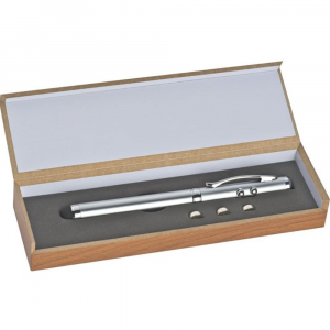 M-collection L&eacute;zer mutat&oacute;, pointeres toll, f&eacute;m, Led (15318)