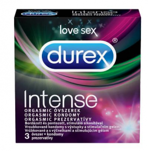 Durex Intense Orgasmic óvszer 3 db (5052197051766)