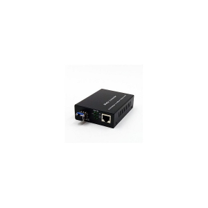 Gigalight LINKEASY m&eacute;dia konverter 10/100M/1G/2.5G/5G/10GBase-T + 1x10GE SFP+ (SFP+ modul n&eacute;lk&uuml;l), k&uuml;lső 5V PSU (FY10G-R45-SFP-MC)