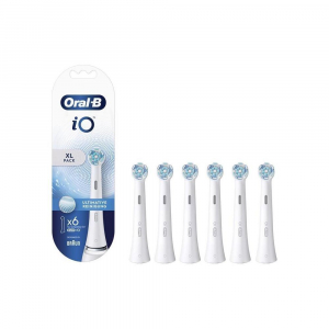 Braun Oral-B iO Ultimative Reinigung fogkefe pótfej 6db fehér (8700216194761)