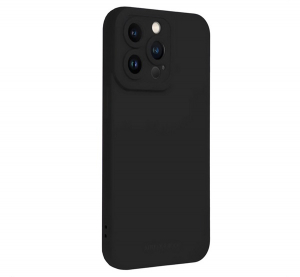 Roar LUNA szilikon telefonv&eacute;dő (ultrav&eacute;kony, matt, kamerav&eacute;dő, wireless) FEKETE Apple iPhone 17 Air (GP-173455)