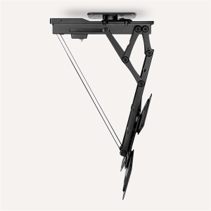 Nedis motoros mennyezeti / plafon TV / monitor &aacute;llv&aacute;ny/tart&oacute; konzol, 23-65", d&ouml;nthető, forgathat&oacute;, WIFI, 30kg (TVCM5850BK)