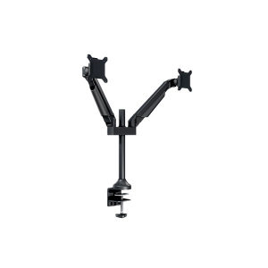 Multibrackets 2 karos asztali konzol, M VESA Gas Lift Arm Dual Black HD (15-32", max.VESA: 100x100 mm, 21 kg) (7350073732593)