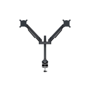 Multibrackets 2 karos asztali konzol, M VESA Gas Lift Arm Dual Black HD (15-32", max.VESA: 100x100 mm, 21 kg) (7350073732593)