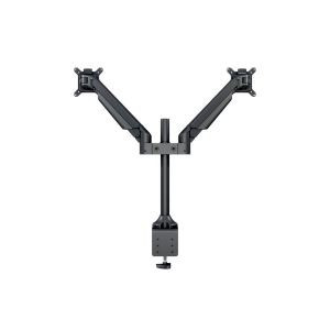Multibrackets 2 karos asztali konzol, M VESA Gas Lift Arm Dual Black HD (15-32", max.VESA: 100x100 mm, 21 kg) (7350073732593)