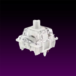 AVAX Billentyűzet Switch/Kapcsol&oacute; Gateron G Pro 3.0 White &ndash; Single-Stage Rug&oacute;s 10darab (GATERON_G_PRO_3_WHITE_SWITCH10)