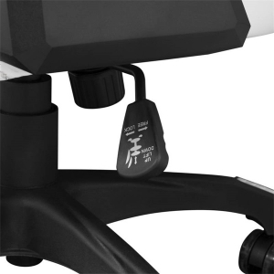 White Shark MONZA-W GAMER sz&eacute;k feh&eacute;r, puha nyak &eacute;s fej p&aacute;rna, l&eacute;legző fel&uuml;let, 120 kg- ig (WS MONZA-W)