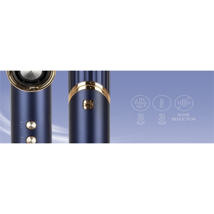 Humanas HD-AT02 Air Touch 2 in 1 luxus hajsz&aacute;r&iacute;t&oacute; + hajs&uuml;tővas, 1000W, 3 teljes&iacute;tm&eacute;ny 4 hőm&eacute;rs&eacute;klet fokazat, 5 felt&eacute;t (HUHS4204 PURPLE)
